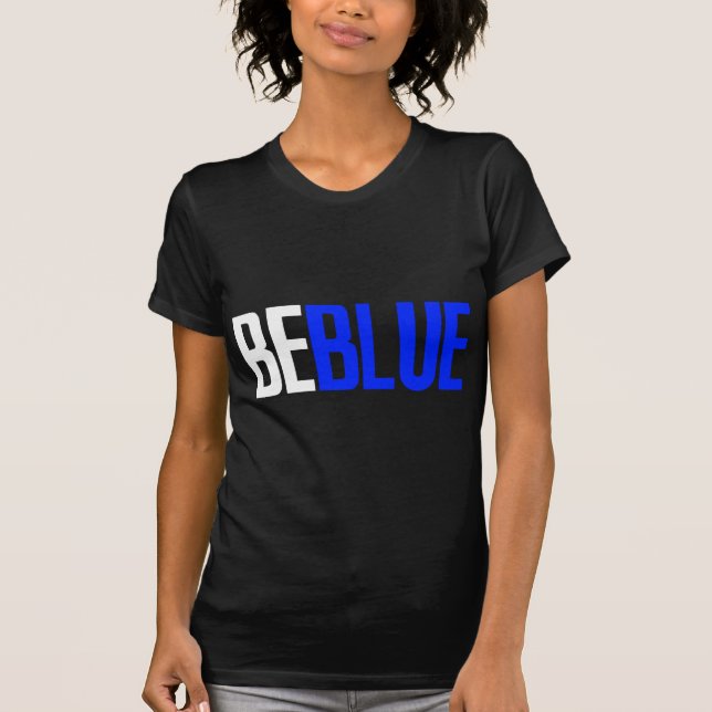 Camiseta Seja azul (Frente)
