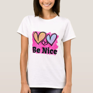 Camiseta Seja Belo Coração de Água