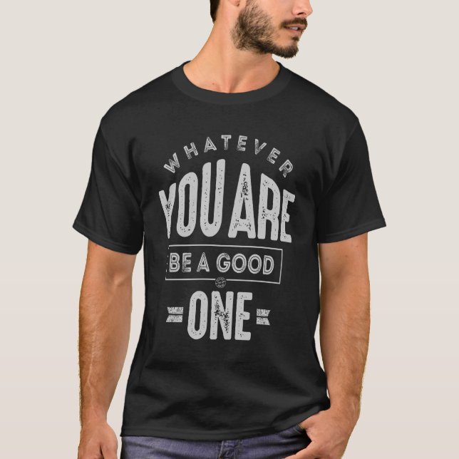 Camiseta Seja bom - Motivação (Frente)