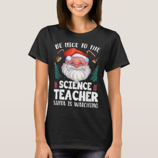 Camiseta Seja Bom Para O Natal Dos Papais noeis De Professo