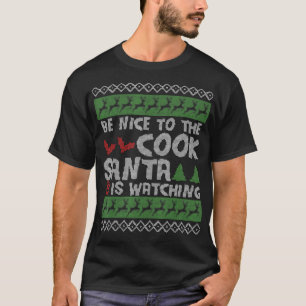 Camiseta Seja Bom Para Os Papais noeis De Cozinhar Assistir