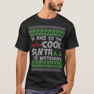 Camiseta Seja Bom Para Os Papais noeis De Cozinhar Assistir