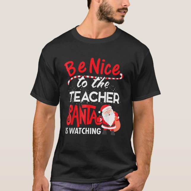 Camiseta Seja Bom Para Os Papais noeis De Professores Assis (Frente)