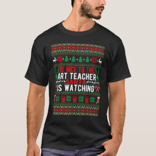 Camiseta Seja Bom Para Os Papais noeis De Professores De Ar