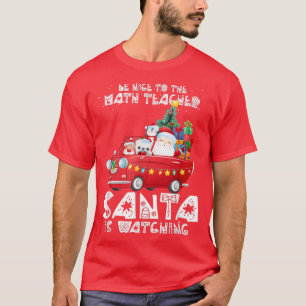 Camiseta Seja Bom Para Os Papais noeis De Professores De Ma