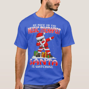 Camiseta Seja Bom Para Os Papais noeis De Terapia Musical A