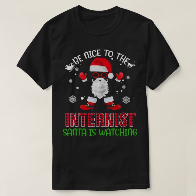 Camiseta Seja Bom Para Os Papais noeis Internistas Ver Engr (Frente do Design)