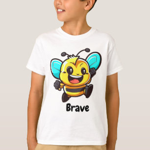 Camiseta Seja Brave Bee T-Shirt
