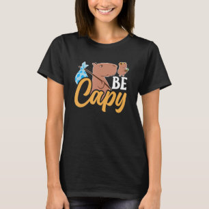Camiseta Seja Capy Capybaras Animal Rodent Lover Capybara
