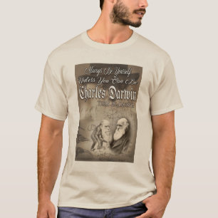 Camiseta Seja Charles Darwin