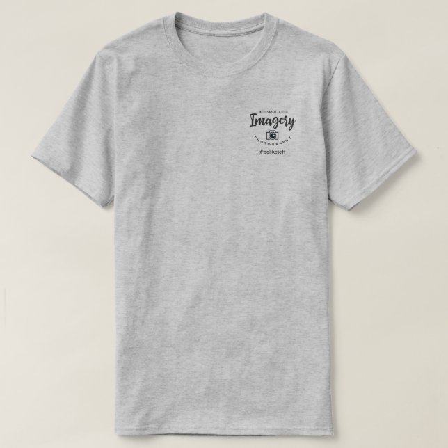 Camiseta Seja Como Jeff T-shirt, Mens (Frente do Design)