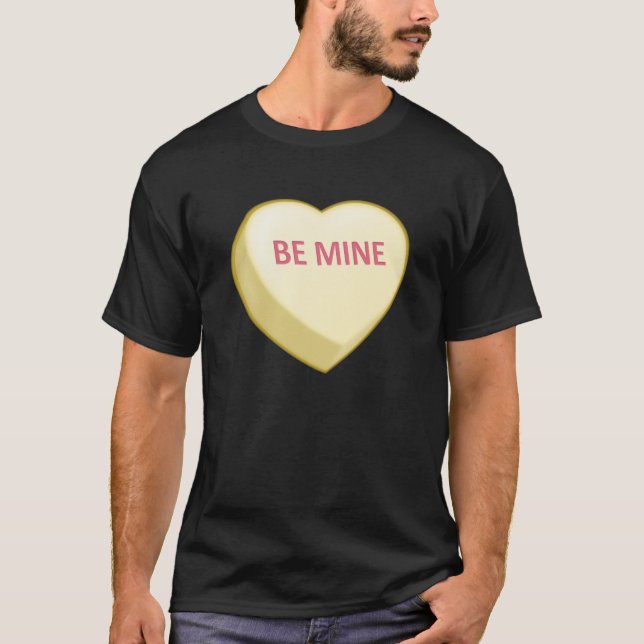 Camiseta SEJA coração dos doces da MINA (Frente)