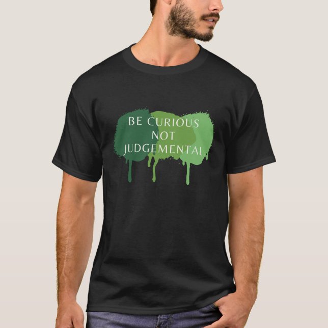 Camiseta Seja Curioso, Não Faça Uma Citação Judaica (Frente)