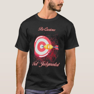 Camiseta Seja Curioso Não Juízo Judaica