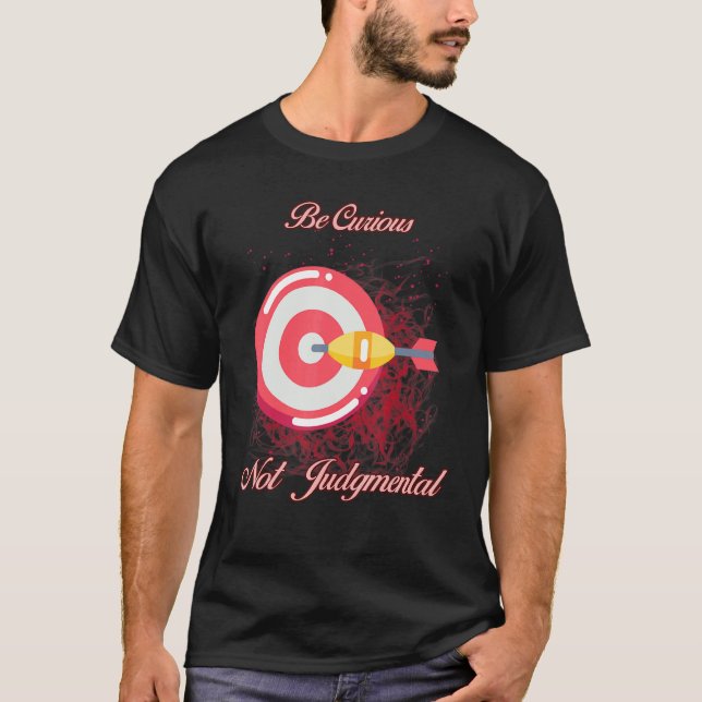 Camiseta Seja Curioso Não Juízo Judaica (Frente)