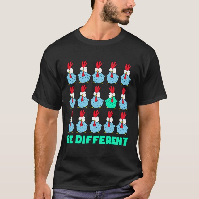 Camiseta Seja Diferente  (Frente)