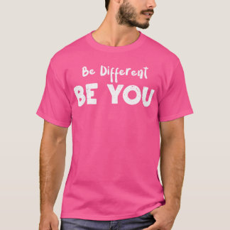 Camiseta Seja Diferente Seja Você Pássaro