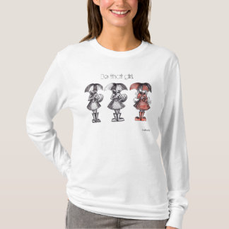 Camiseta Seja esse Hoodie Cadouxdle da menina