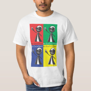 Camiseta Seja excelente entre eles