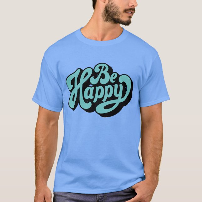 Camiseta Seja feliz (Frente)