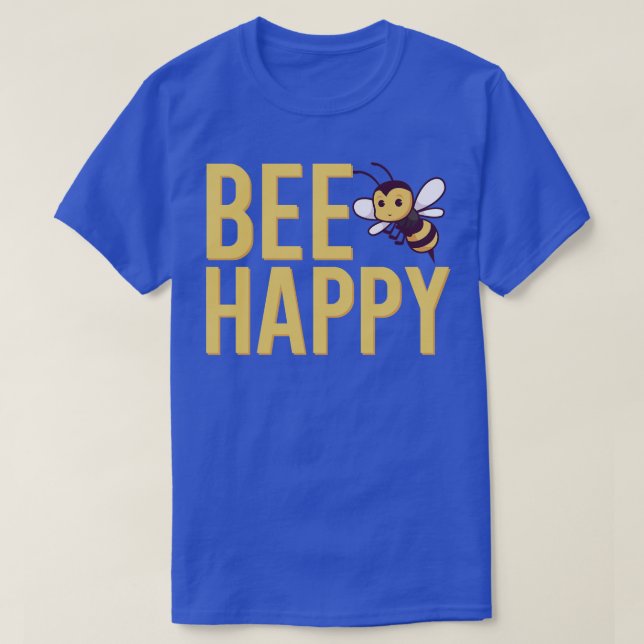 Camiseta Seja feliz (Frente do Design)