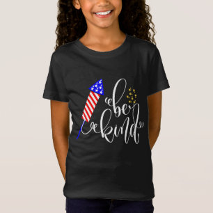 Camiseta Seja Feliz 4 De Julho Dia Da Independência Estados