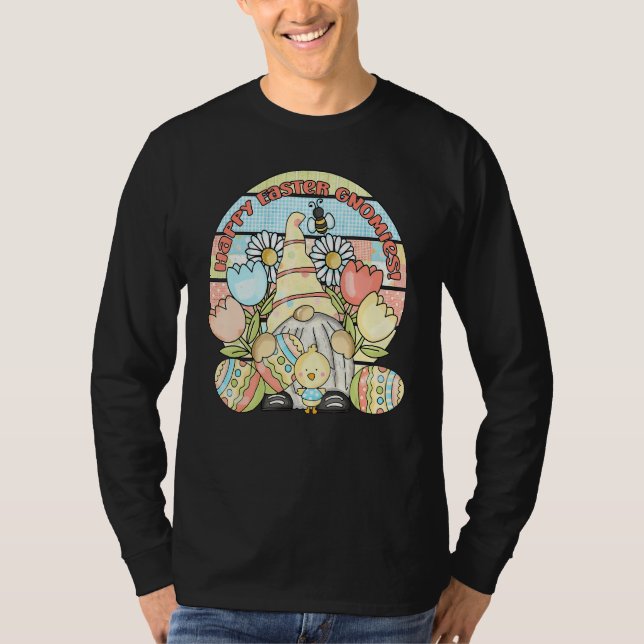 Camiseta Seja Feliz Dy Gnomo Páscoa Cristã Bunn (Frente)