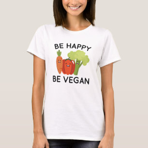 Camiseta Seja Feliz Seja Vegano