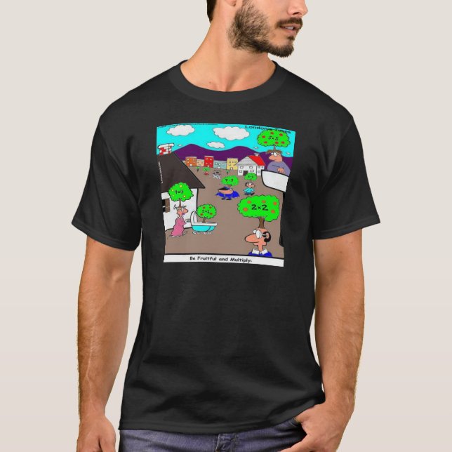 Camiseta Seja Fértil & Multiplique-se Divertido (Frente)
