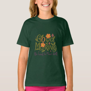 Camiseta Seja folga em si mesmo - t-shirts de moça da manhã