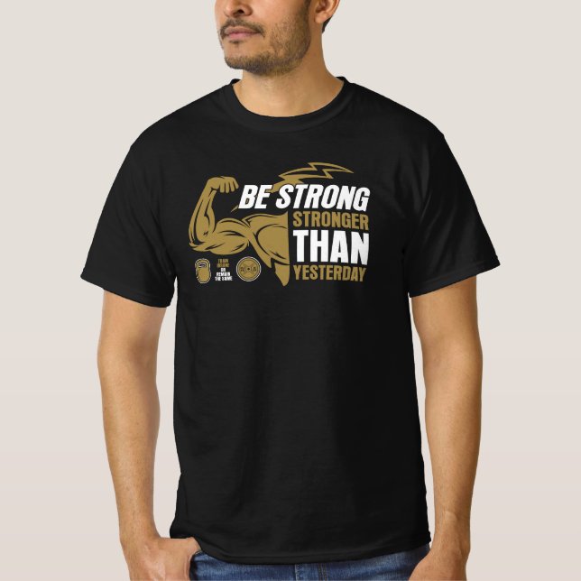 Camiseta Seja Forte  (Frente)