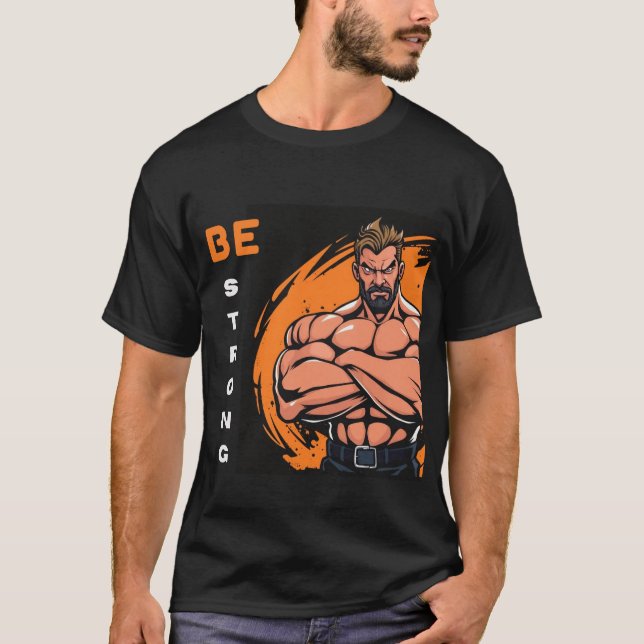 Camiseta Seja forte (Frente)