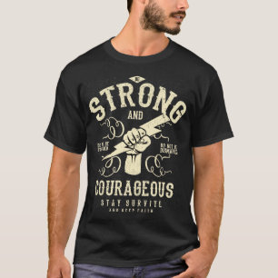 CAMISETA SEJA FORTE E CORAJOSA