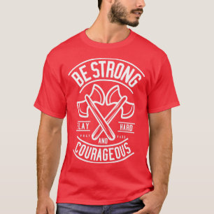 Camiseta Seja Forte E Corajosa Cotação Motivacional Ax 1