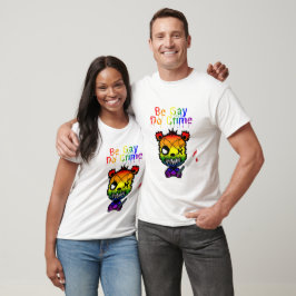 Camiseta Seja Gay, Cometa Crimes Urso do Orgulho LGBTQ+