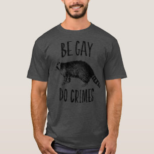 Camiseta Seja Gay de Crimes