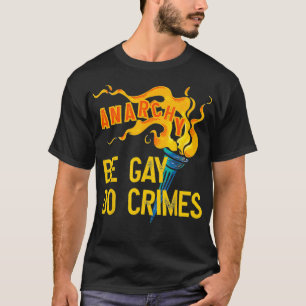 Camiseta Seja Gay do Crime LGBT Igualdade LGBTQ Gay Trans D