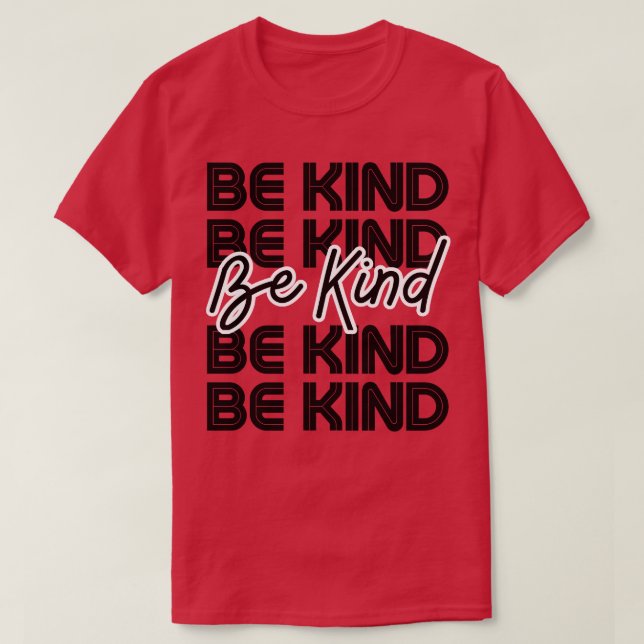 Camiseta Seja gentil 17 (Frente do Design)