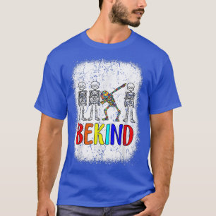 Camiseta Seja gentil Autismo Sensibilização Sangrado Dabbin