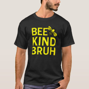 Camiseta Seja gentil Bruh Anti Bullying Bondade Laranja Uni