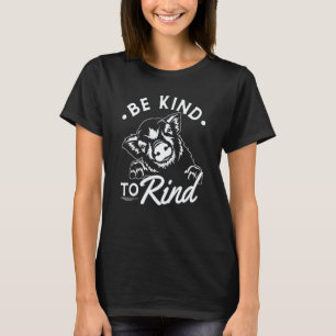 Camiseta Seja Gentil com a Casca, Porco Vegano Vegetariano