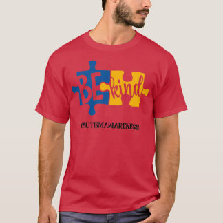 Camiseta Seja gentil com a consciência do autismo Clássico
