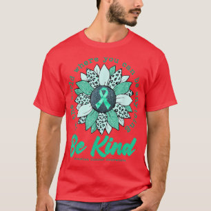 Camiseta Seja gentil Com A Consciência Do Câncer de ovário