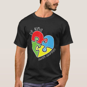 Camiseta Seja gentil com a consciência do entusiasmo Suport
