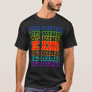 Camiseta Seja gentil com a gentileza da unidade laranja ant