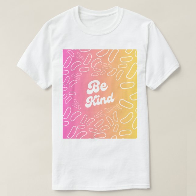 Camiseta Seja gentil com a inspiração (Frente do Design)