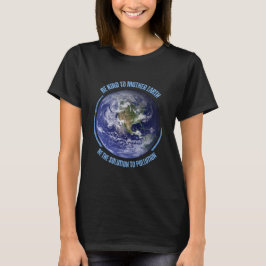 Camiseta Seja Gentil com a Mãe Terra