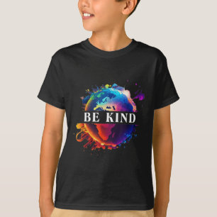 Camiseta Seja Gentil Com a Proteção Ambiental da Mãe Terra