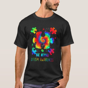 Camiseta Seja gentil com as peças de Quebra-cabeça, color
