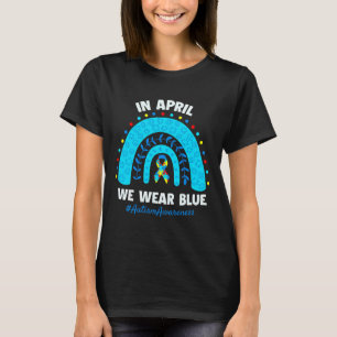 Camiseta Seja gentil com o Autismo Colorido Quebra-cabeça d